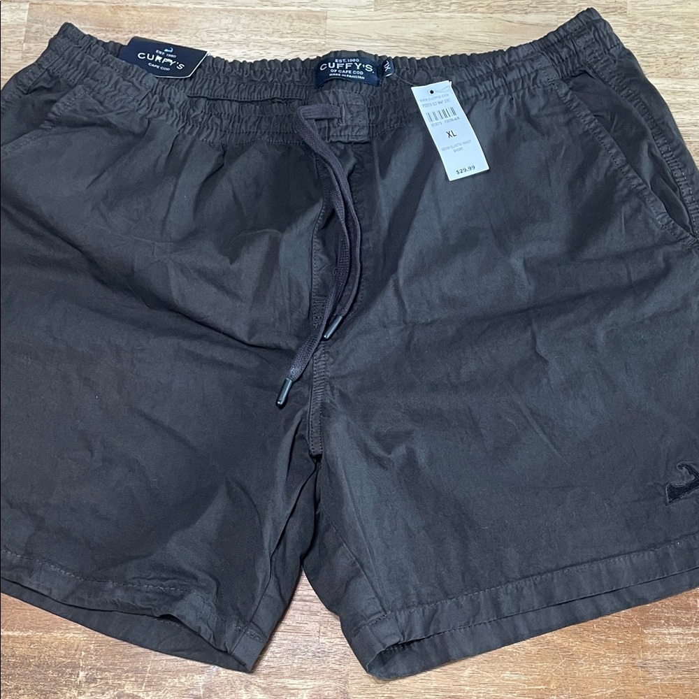 Cuffys Men's Black Cargo Shorts